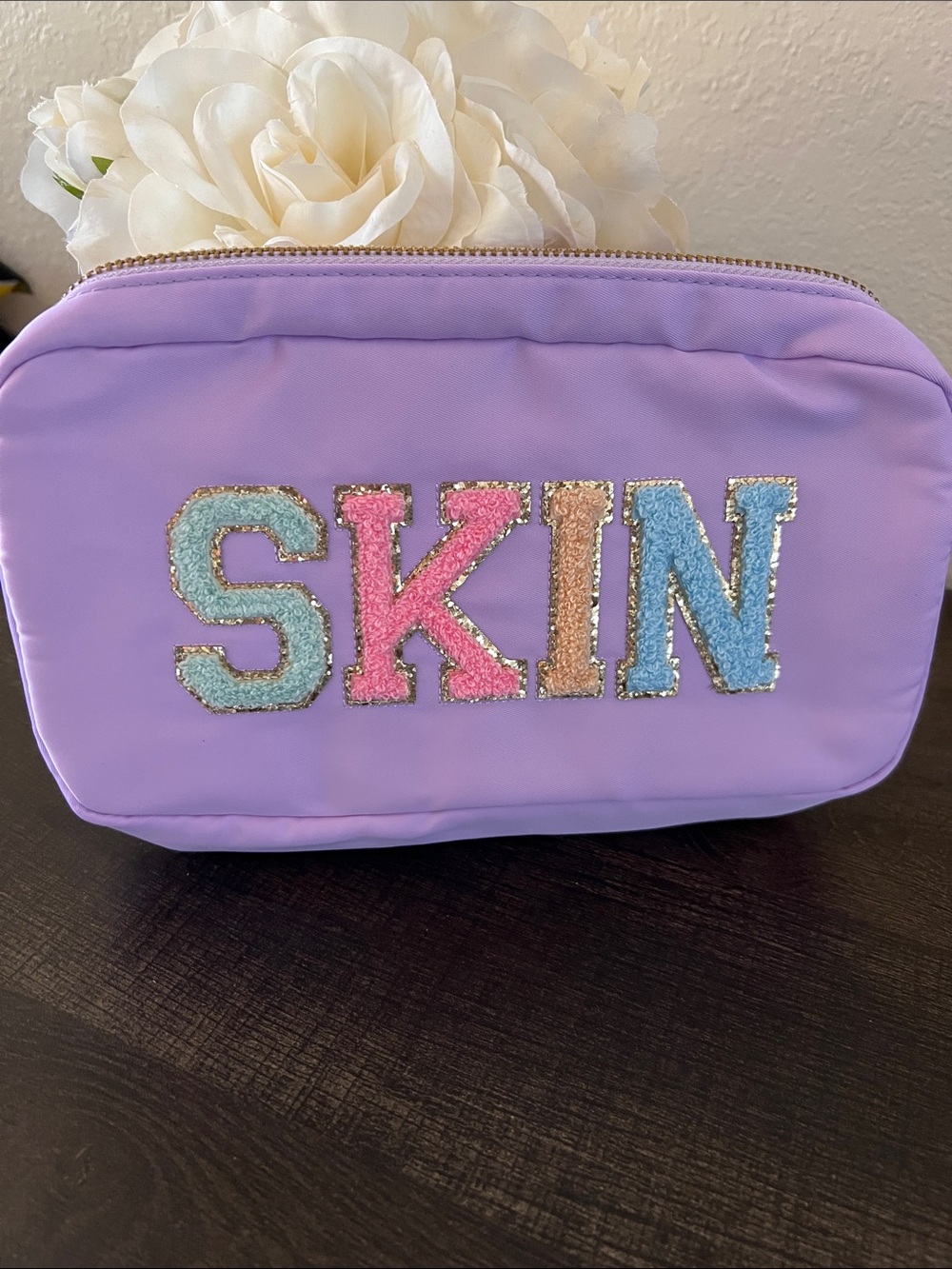 ‘SKIN' Makeup & Bath Bag